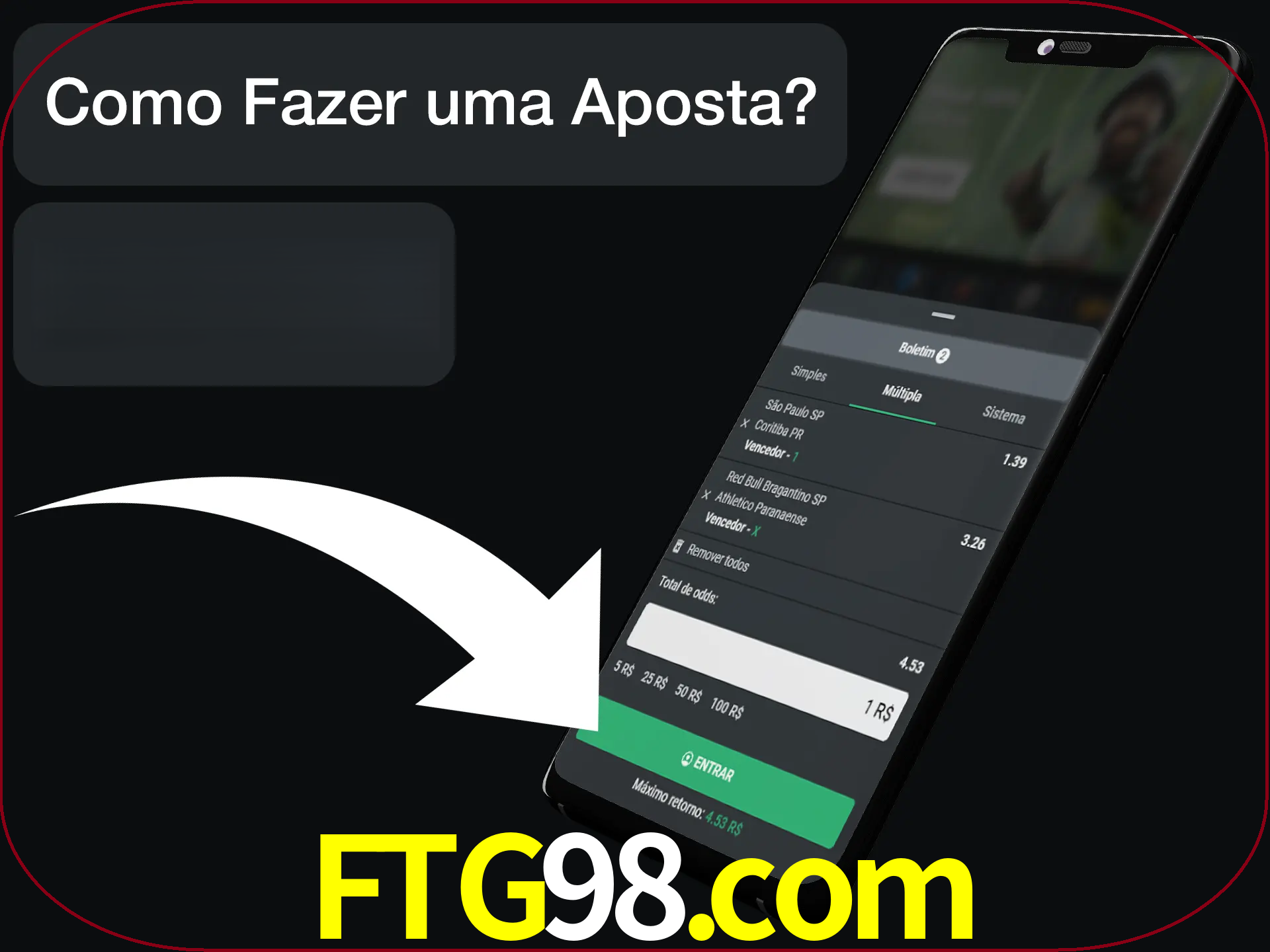 Preencha sua aposta e aguarde o resultado.
